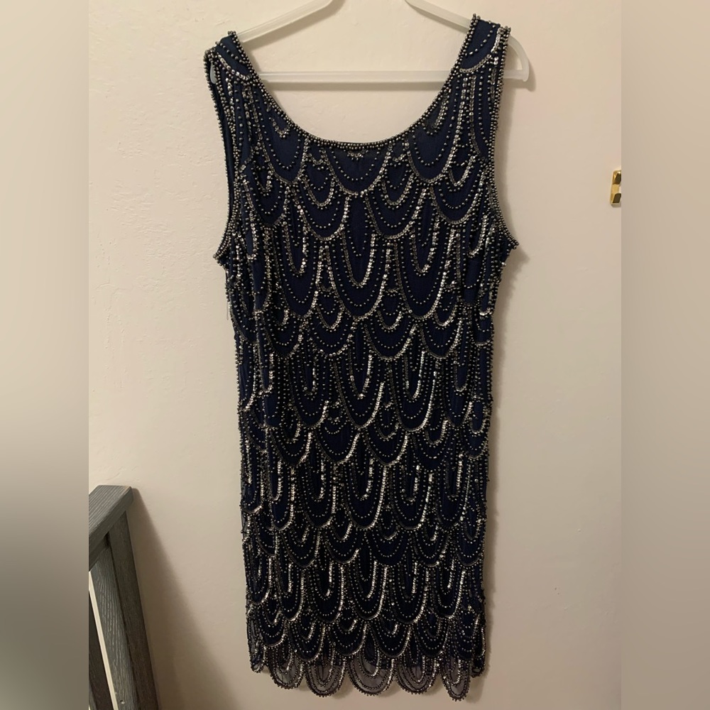 Pisarro Nights Beaded Dress